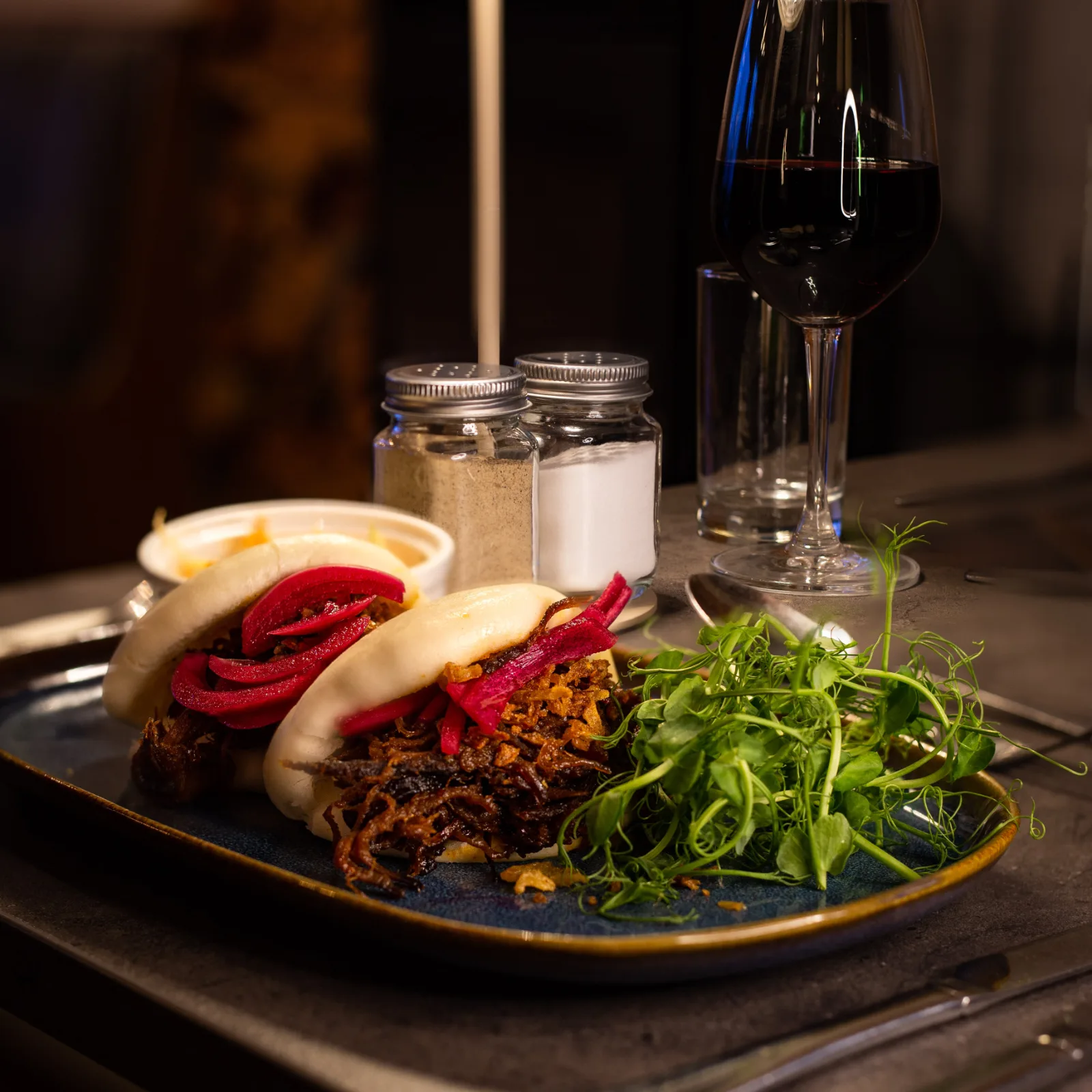 Korean Brisket Bao Buns